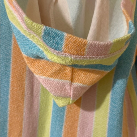 Roxy Pastel Striped Kids Hoodie - Picture 5 of 6